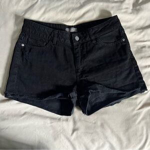 DL1961 Black Jean Shorts